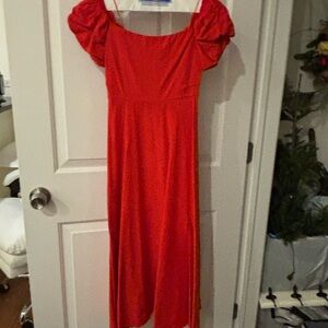 Astr Red Maxi Dress